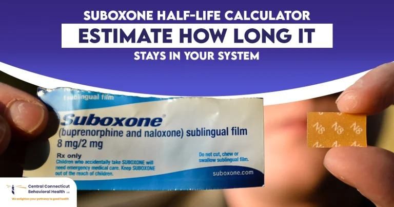 Suboxone Half-Life Calculator Estimate How Long It Stays in Your System